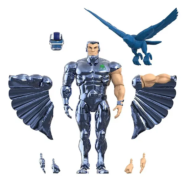 SILVERHAWKS ULTIMATES ACTION FIGURE STEELWILL (TOY VERSION - VAC METAL) 18 CM